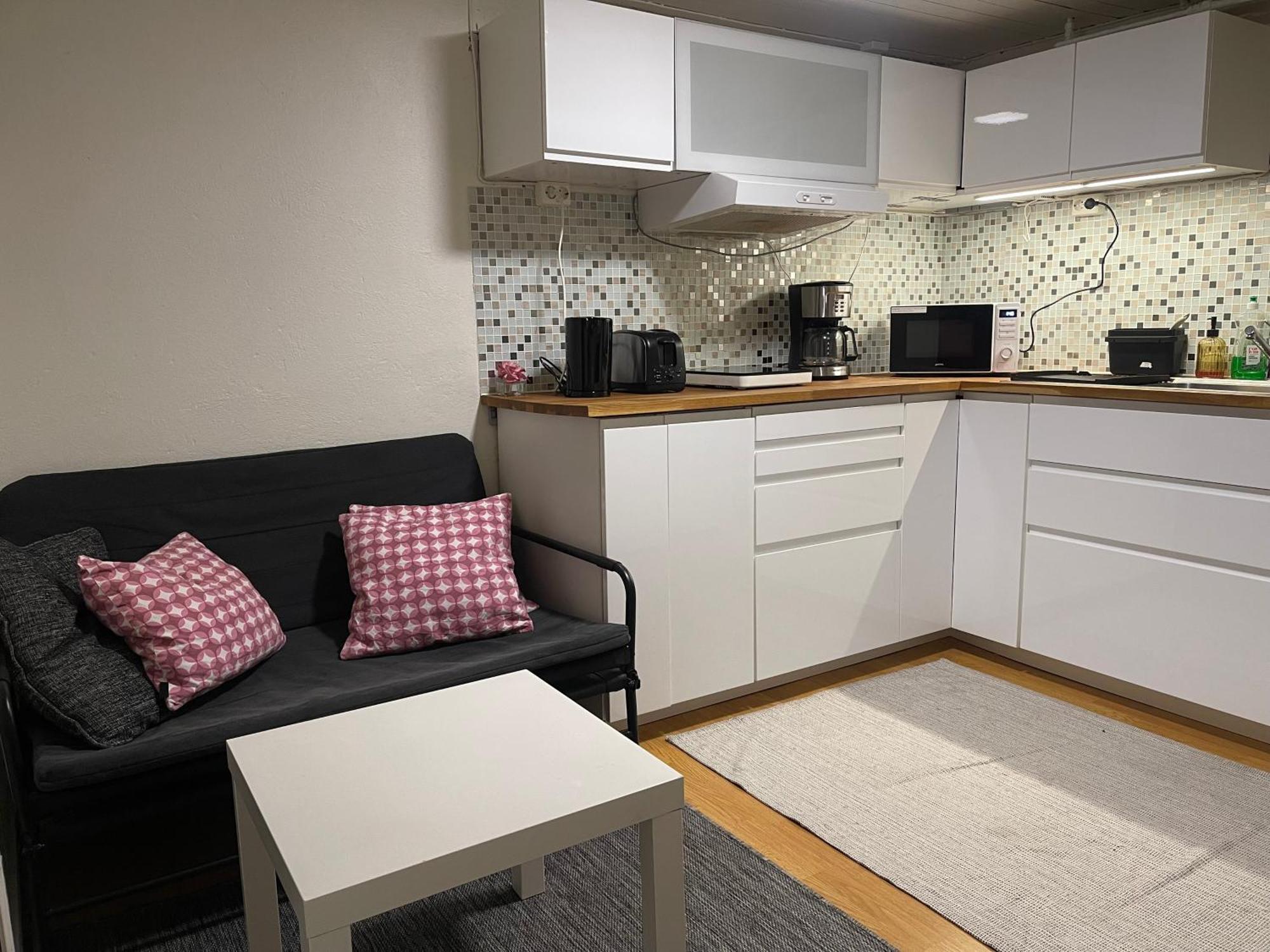 Nice Apartment With1 Bedroom Separate Living Room With A Sofa Bed And A Tiny Kitchen A Bathroom Located In Nordstrand Near By The Sea For 3 Guests With A Garden And Grill 5 Extra Guests With Extra Cost In The Cabin With Sea View Just Outside The Apar 오슬로 외부 사진